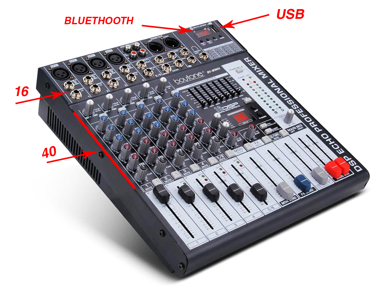 bluetooth headphone mixer