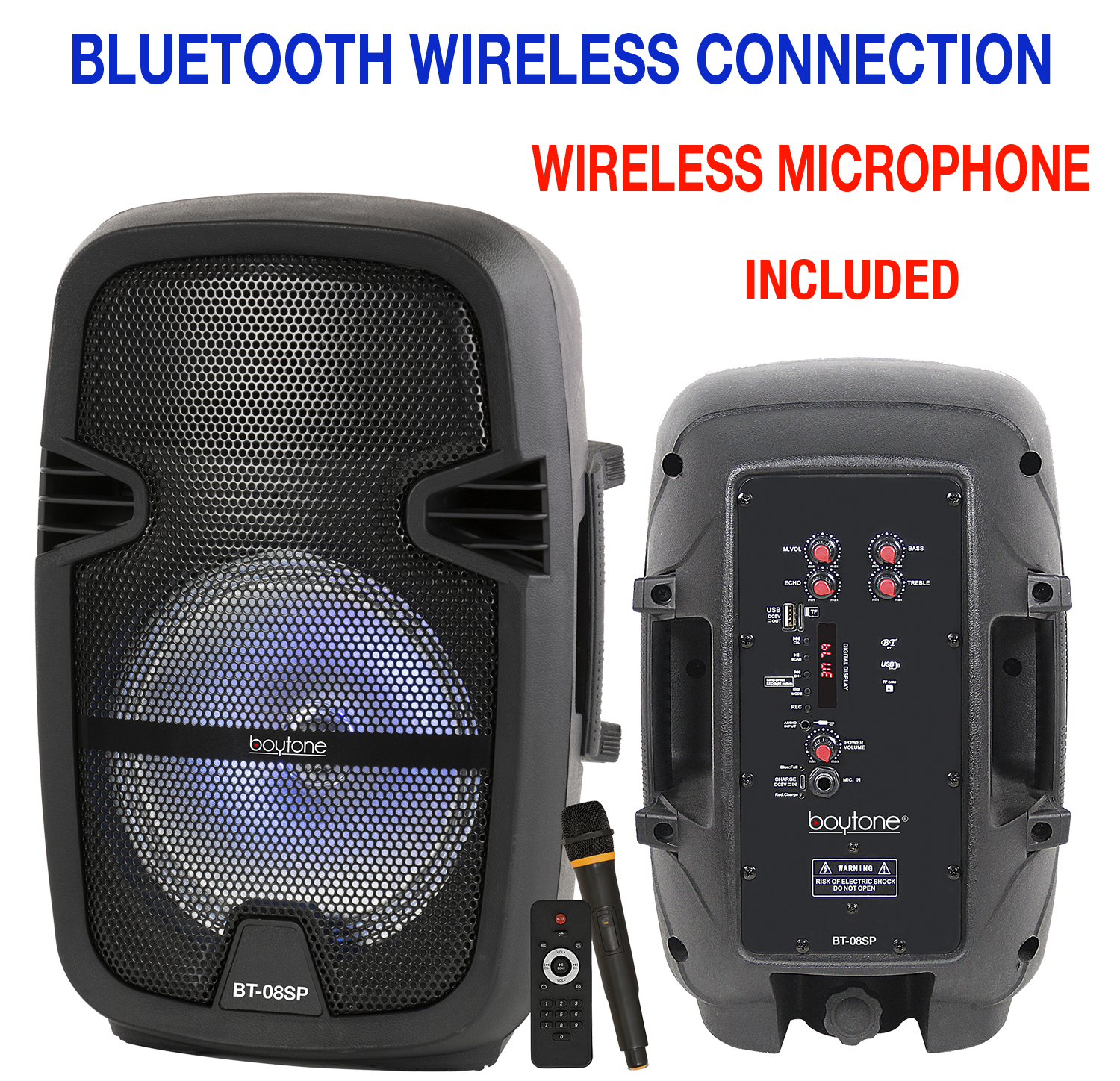 bluetooth dj box sound system